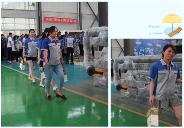 隨著炎炎夏日的來臨，近期氣溫逐步攀升，為切實(shí)做好夏季防暑降溫工作，保障員工的身體健康，7月17日下午，山東金格瑞開展“您戰(zhàn)高溫助振興 我送清涼鼓干勁”--夏送清涼主題活動(dòng)，給所有的員工送上了防暑降溫茶，用愛心給這個(gè)炎夏降溫。.jpg