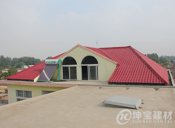 桃都國(guó)際城屋頂合成樹(shù)脂瓦裝修成功 桃都國(guó)際城屋頂合成樹(shù)脂瓦裝修成功